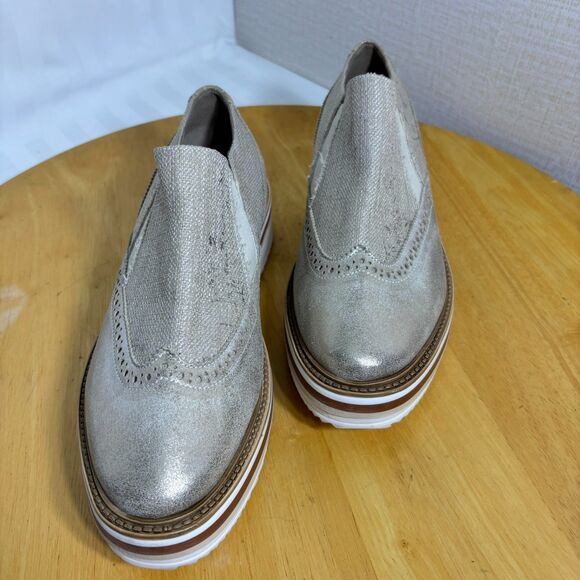 Donna Piu | Metallic Oxfords | Handmade | Unisex Size EU40/W9/M7 - Picture 2 of 7